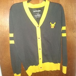 Pokemon Pikachu Cardigan Size S